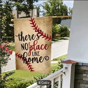 There's No Place Like Home Garden Flag